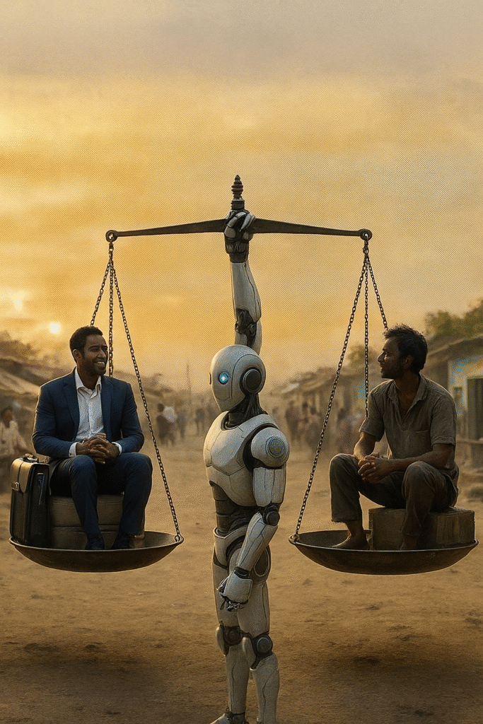 what  play role ai in social issue