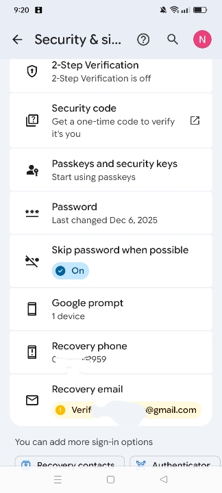 how to safe and secure  your gmail account