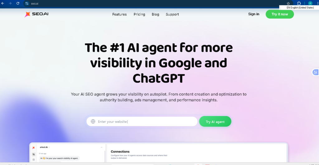 seo.ai tools image screenshot